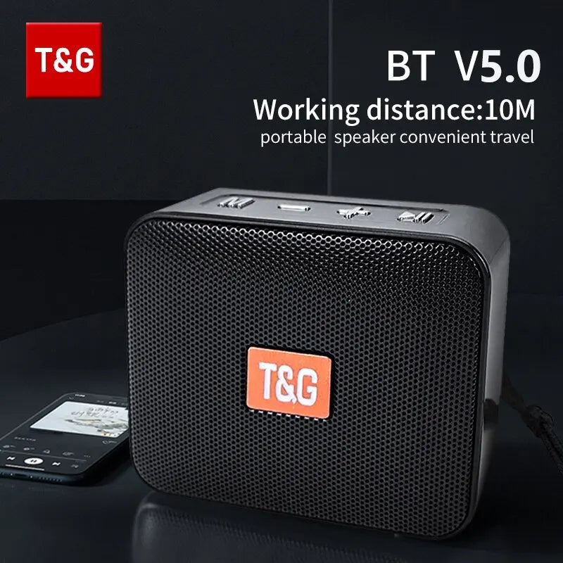 Bluetooth Lautsprecher TG166 Tragbare Mini Wireless