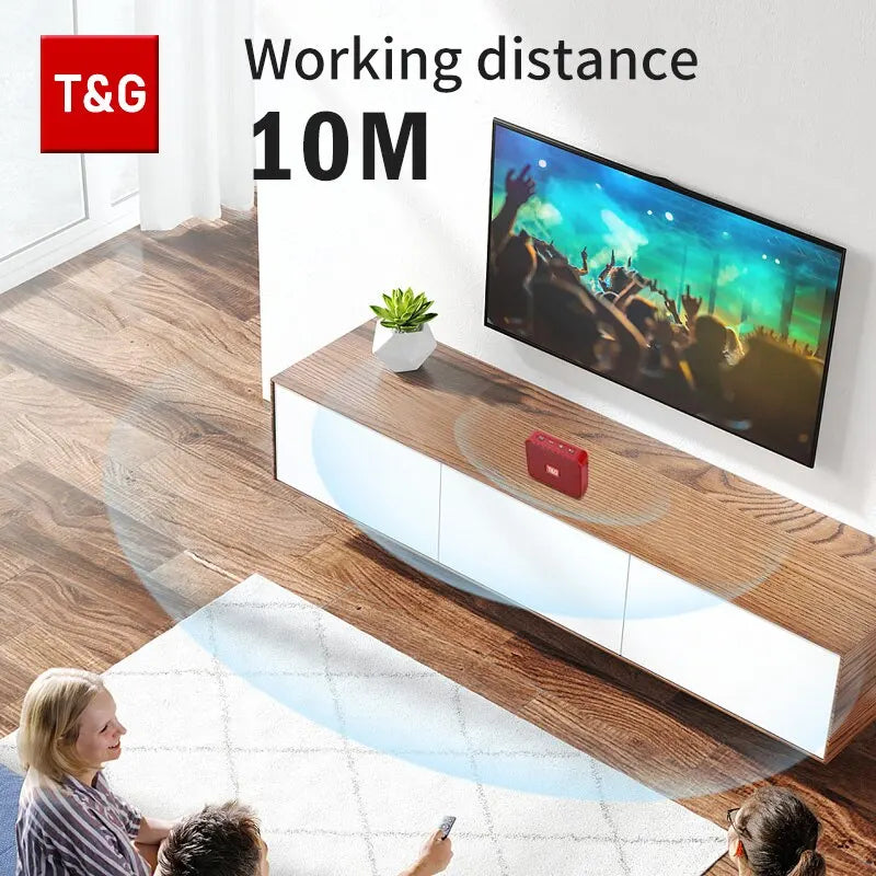 Bluetooth Lautsprecher TG166 Tragbare Mini Wireless